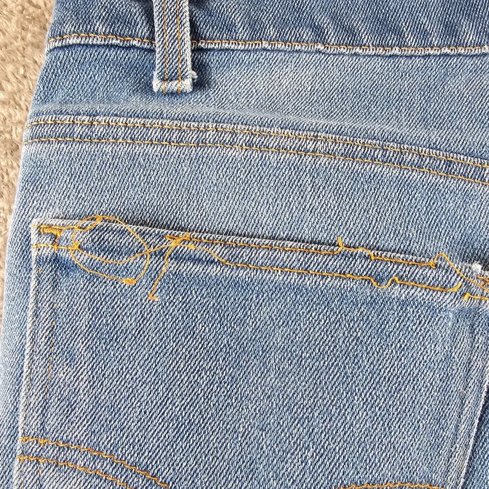 Vintage 1982 Levis 517 Orange‎ Tab Jeans 36x29 (34X26) Made in USA Bootcut